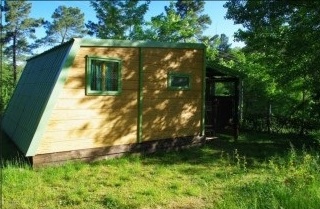 het chalet buiten